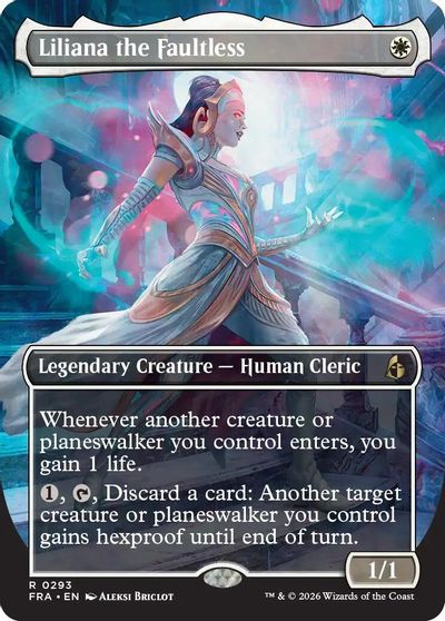 Liliana the Faultless (Borderless) card art