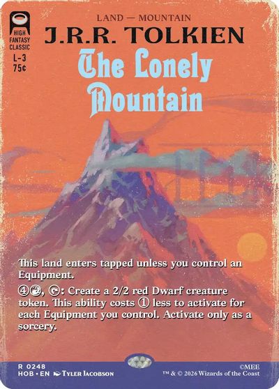 The Lonely Mountain (Borderless) card art