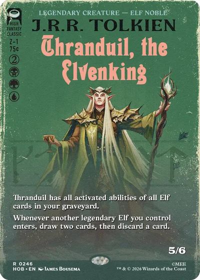 Thranduil, the Elvenking (Borderless) card art