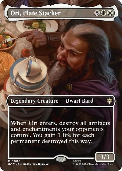 Ori, Plate Stacker (Borderless) card art