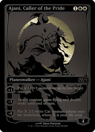 Ajani, Caller of the Pride (SDCC 2013 Exclusive) card art