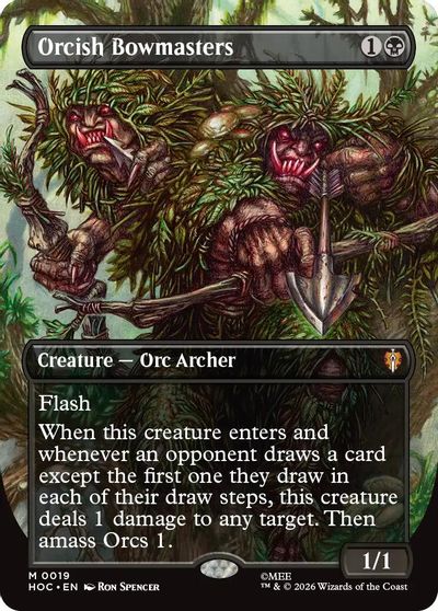 Orcish Bowmasters (Borderless) card art