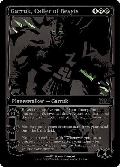 Garruk, Caller of Beasts (SDCC 2013 Exclusive) card art