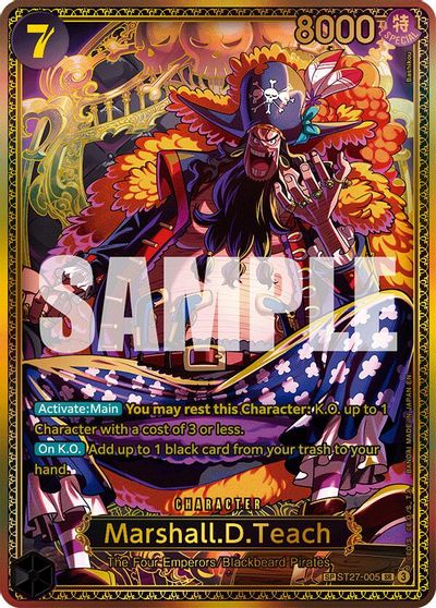 Marshall.D.Teach (ST27-005) (SP) card art