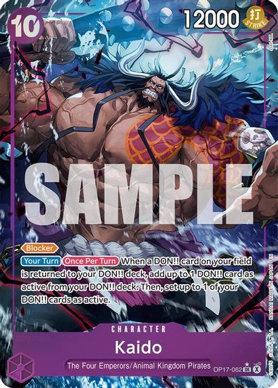 Kaido (062) (Alternate Art) card art
