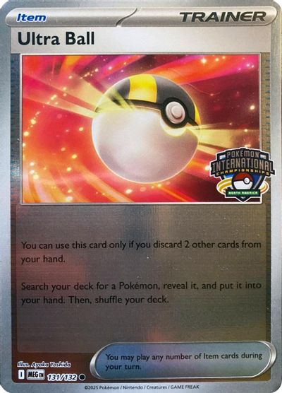 Ultra Ball - 131/132 (North America International Championship) card art