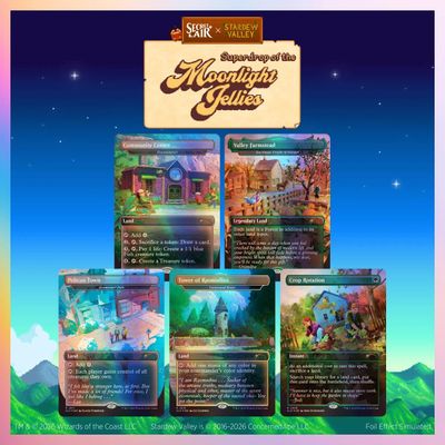 Secret Lair Drop: Secret Lair x Stardew Valley: Life in Pelican Town - Traditional Foil Edition card art