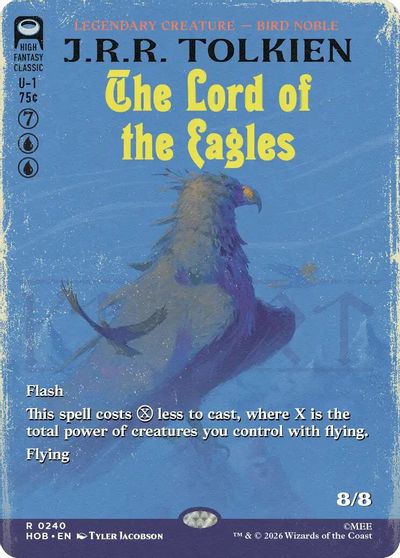 The Lord of the Eagles (Borderless) card art