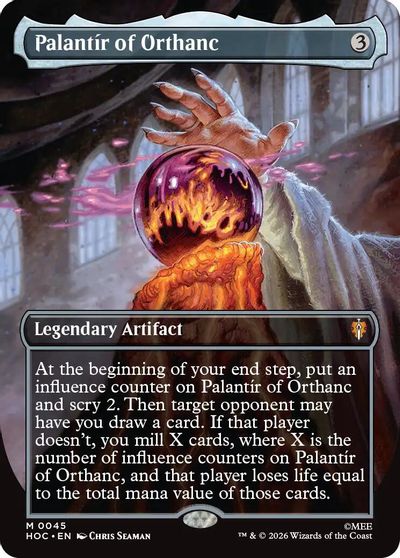 Palantir of Orthanc (Borderless) card art