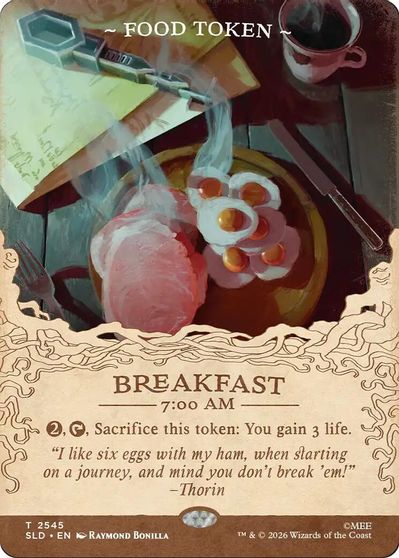 Food Token (2545) card art
