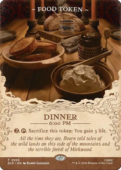 Food Token (2550) card art