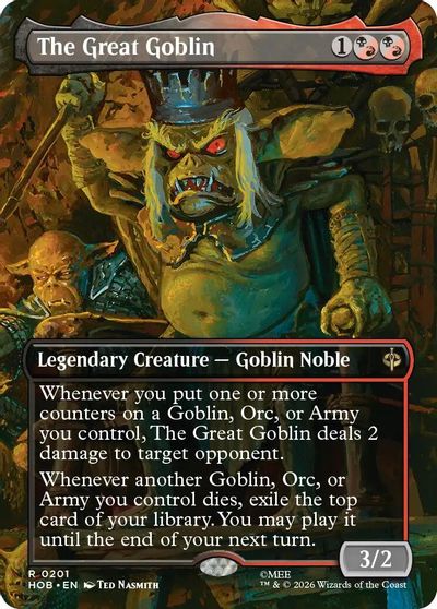 The Great Goblin (Borderless) card art