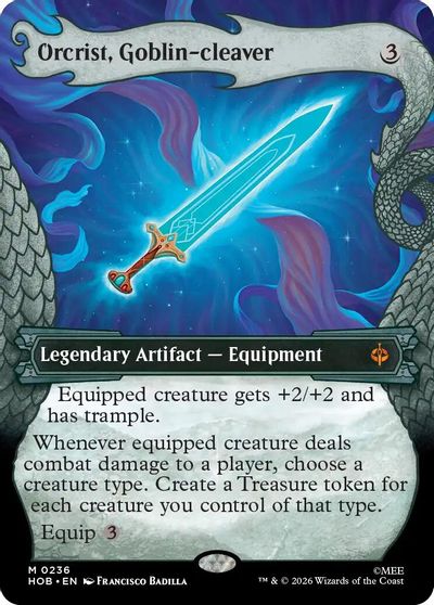 Orcrist, Goblin-cleaver (Showcase) card art