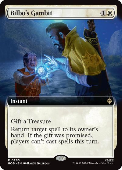 Bilbo's Gambit (Extended Art) card art