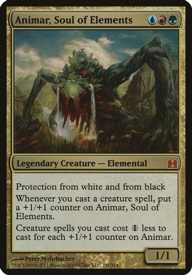 Animar, Soul of Elements (Commander) card art