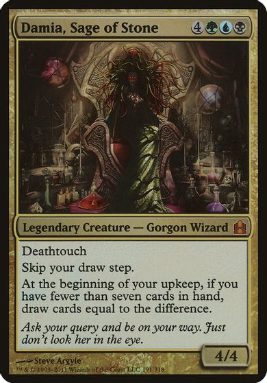 Damia, Sage of Stone (Commander) card art