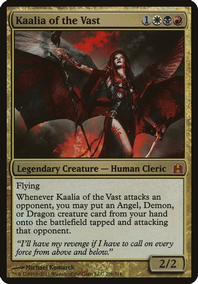 Kaalia of the Vast (Commander) card art