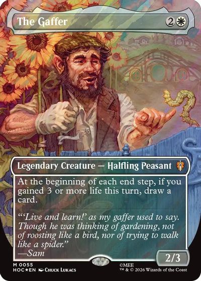 The Gaffer (Borderless) (Surge Foil) card art