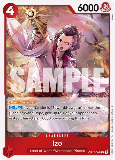 Izo card art