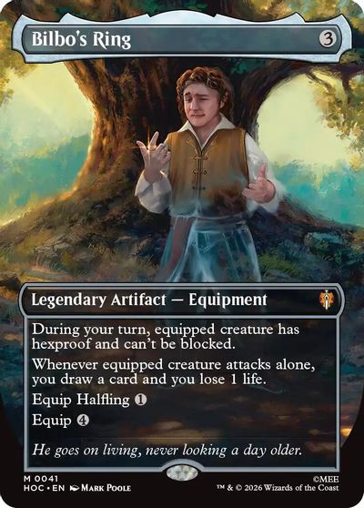 Bilbo's Ring (Borderless) card art