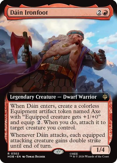 Dain Ironfoot (Extended Art) card art