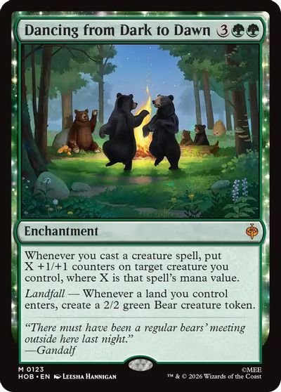 Dancing from Dark to Dawn card art