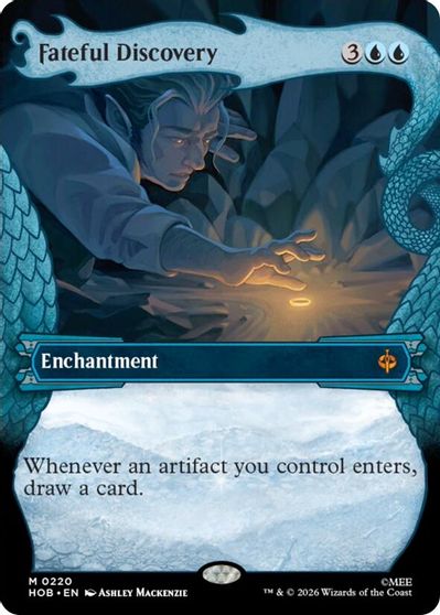 Fateful Discovery (Showcase) card art