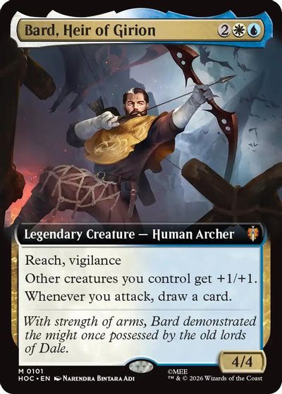 Bard, Heir of Girion (Extended Art) card art