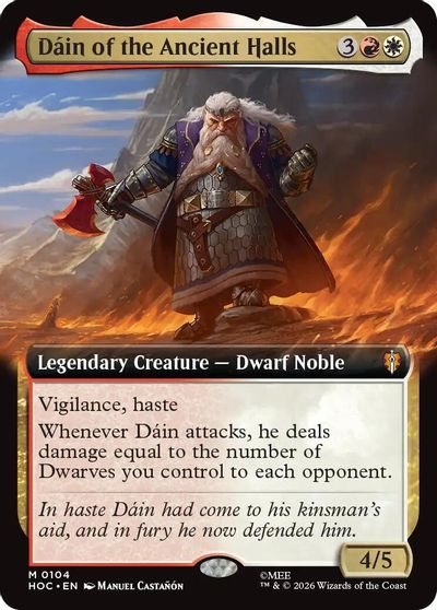 Dain of the Ancient Halls (Extended Art) card art
