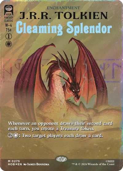 Gleaming Splendor (Borderless) (Surge Foil) card art
