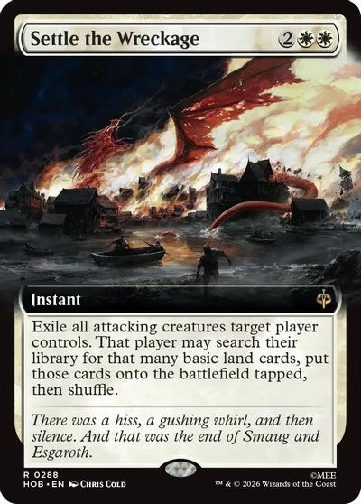 Settle the Wreckage (Extended Art) card art