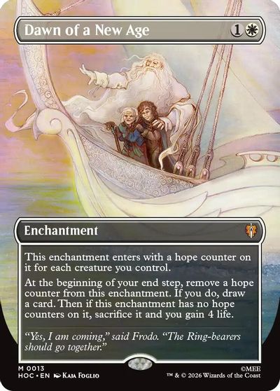 Dawn of a New Age (Borderless) card art