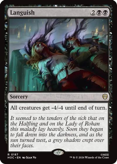 Languish card art