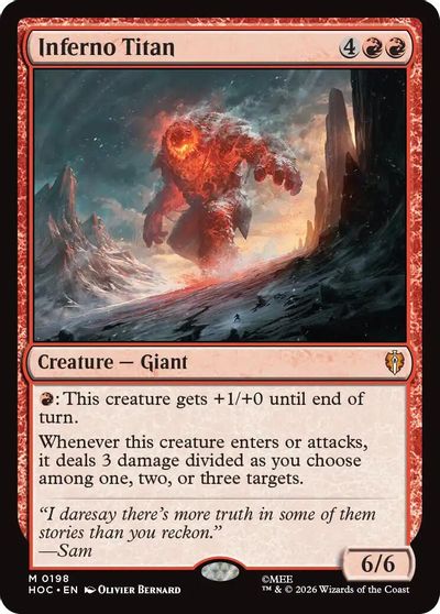 Inferno Titan card art