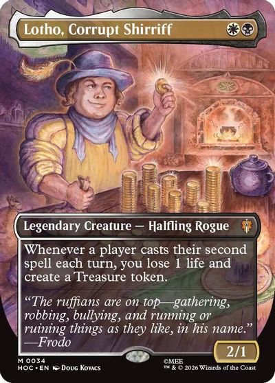 Lotho, Corrupt Shirriff (Borderless) card art