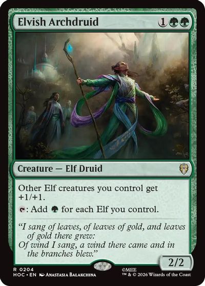 Elvish Archdruid card art