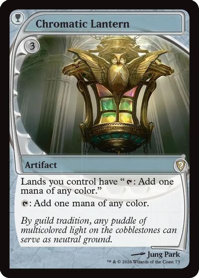 Chromatic Lantern (Future Sight) card art