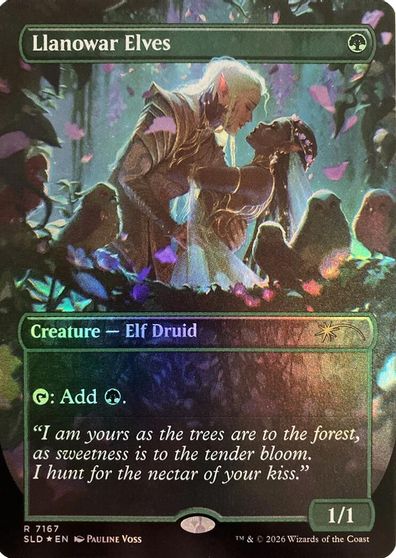 Llanowar Elves (7167) card art