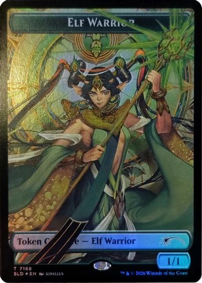 Elf Warrior Token (7168) card art