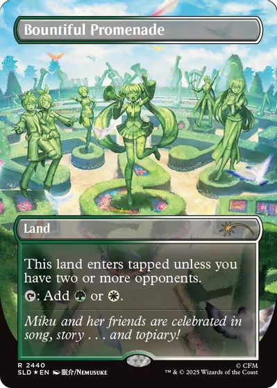 Bountiful Promenade card art