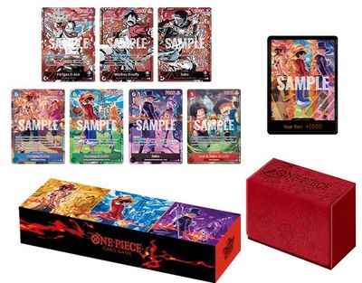 One Piece English Version 3rd Anniversary Set (Sealed Promotional Bundle) card art