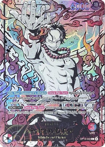 Portgas.D.Ace (English Version 3rd Anniversary Set) card art
