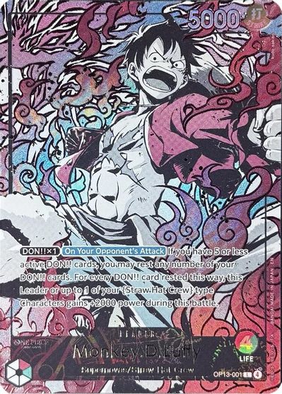Monkey.D.Luffy (English Version 3rd Anniversary Set) card art