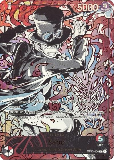 Sabo (English Version 3rd Anniversary Set) card art