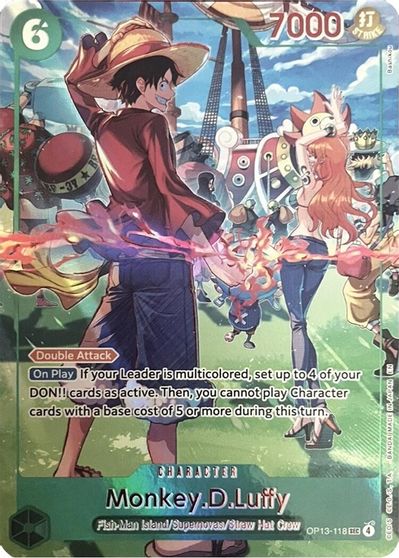 Monkey.D.Luffy (118) (English Version 3rd Anniversary Set) card art
