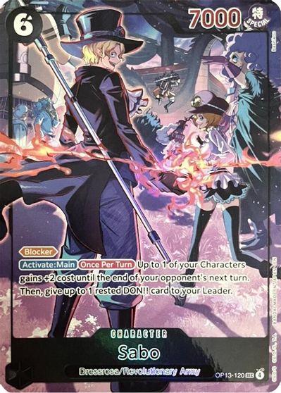 Sabo (120) (English Version 3rd Anniversary Set) card art