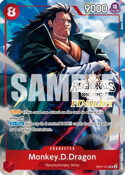 Monkey.D.Dragon (Regionals Finalist Card Set 26-27 Vol.2) card art