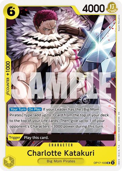 Charlotte Katakuri card art