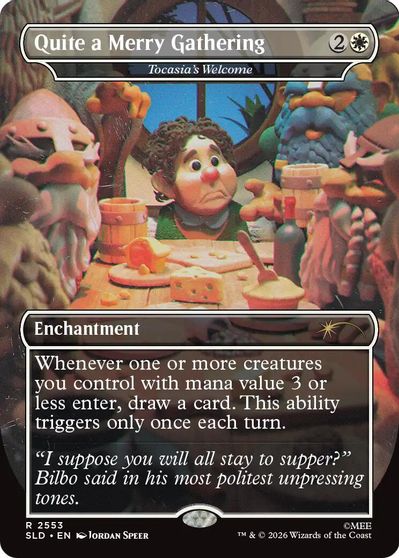 Quite a Merry Gathering - Tocasia's Welcome card art