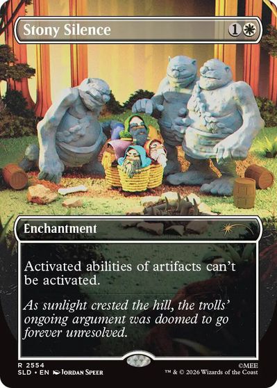 Stony Silence card art